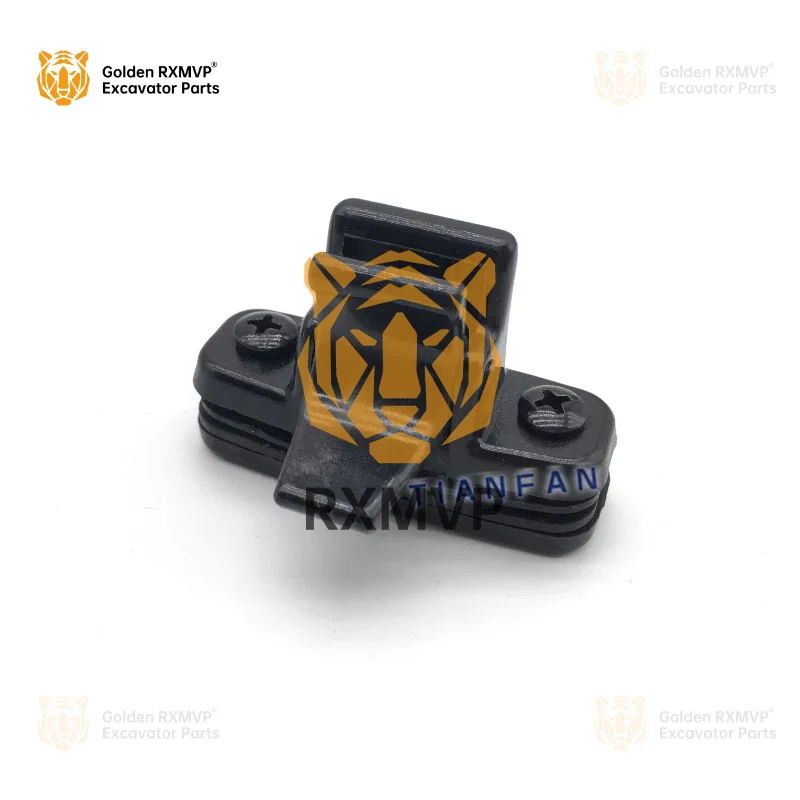 หัวเข็มขัดกระจกหน้าต่างบานเลื่อนหัวเข็มขัดรถขุดสำหรับ Komatsu Pc60 120 200 300-5-6-7-8