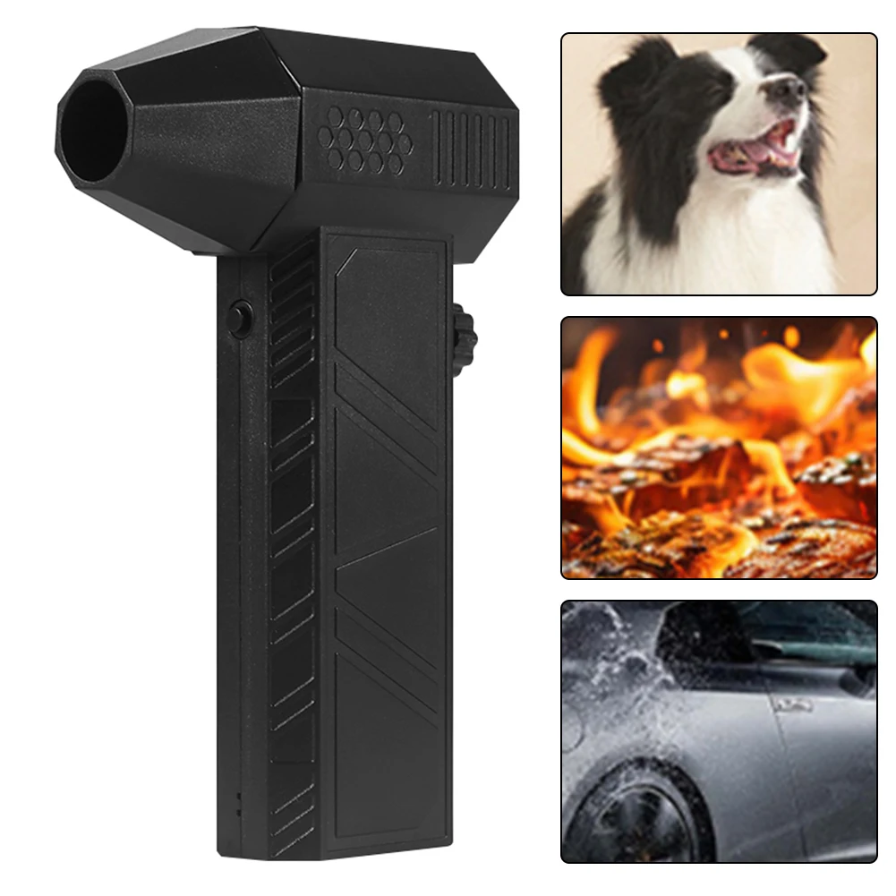 

Handheld Fan 29mm Fan Diameter Handheld Adjustable Fan 130000 RPM Motor 20 Minutes Usage 21700 Power Battery Outdoor Use