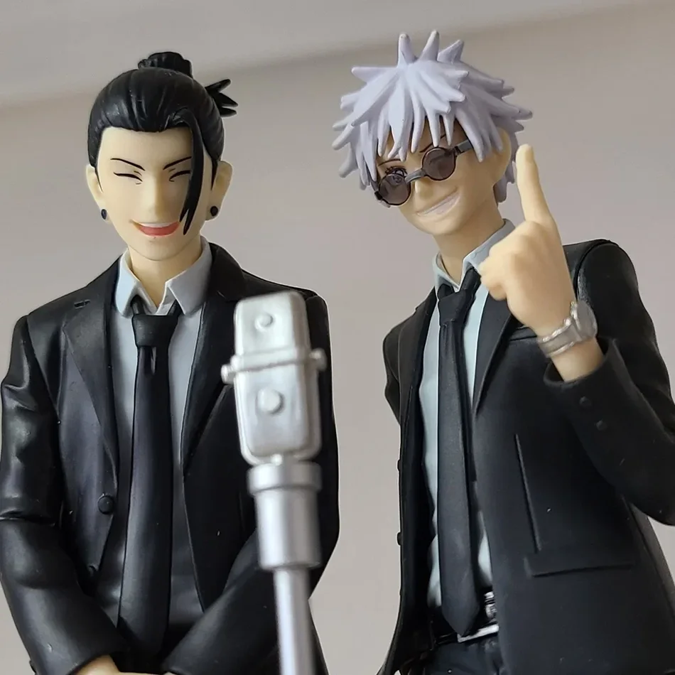 15 سنتيمتر أنيمي الشكل Geto Suguru Gojo Satoru عمل الشكل Geto Suguru Gojo Satoru تمثال دمية PVC نموذج جمع تمثال هدية #2