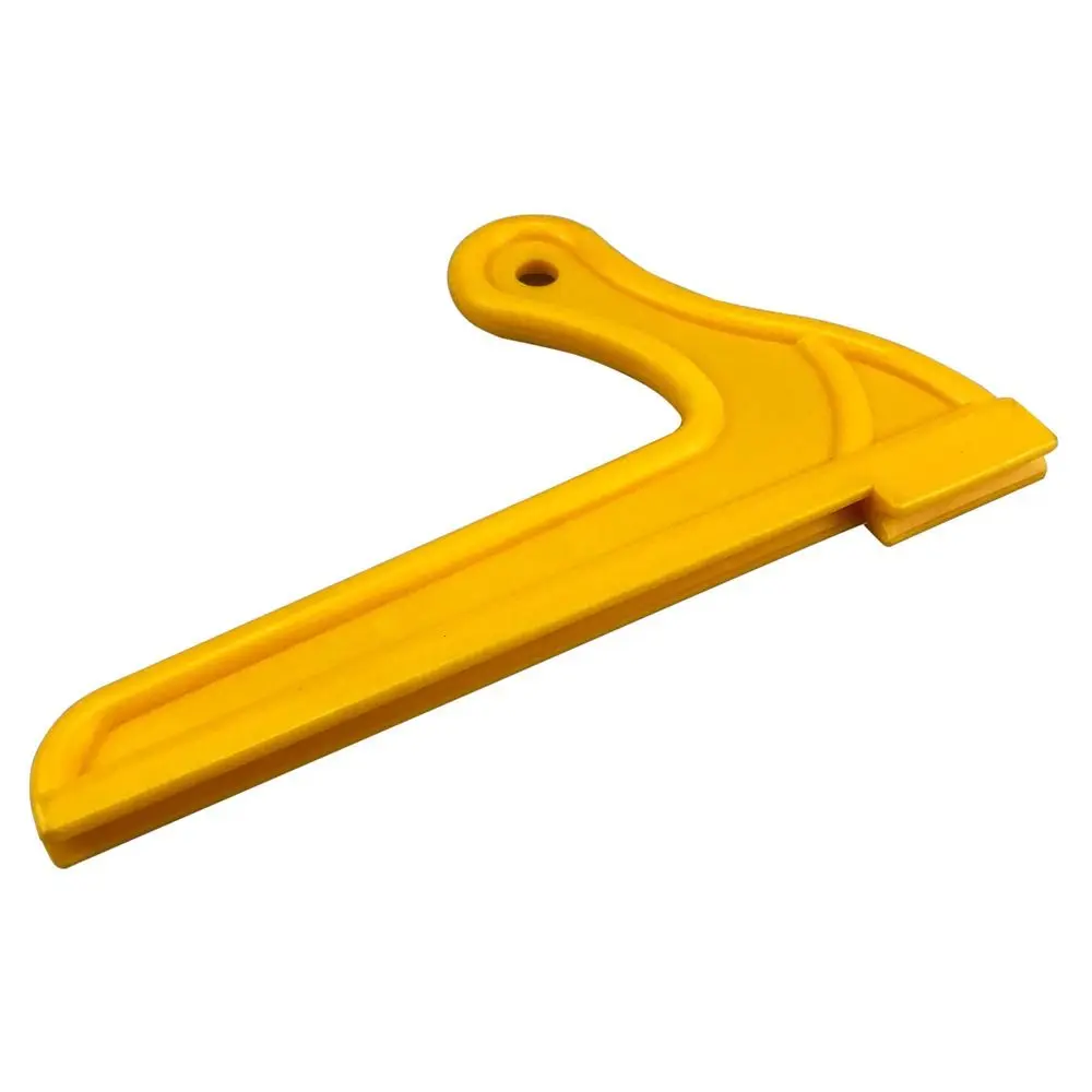 Yellow Wood Saw Push Stick Safety Hand Sawdust Woodworking Block Pusher Tool Safe Hand Protection Wood Working Pusher Table
