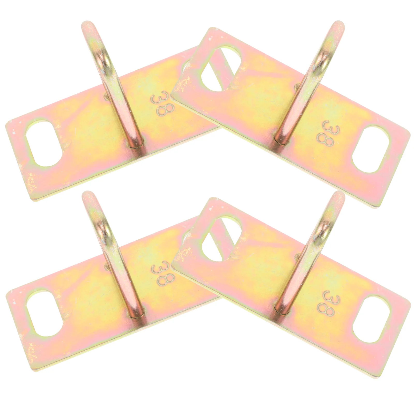 

4pcs Motorcycle Seat Lock Plate Electric Cushion Buckle Hook Replacement Metal Anti theft Compatible Vehicle Parts