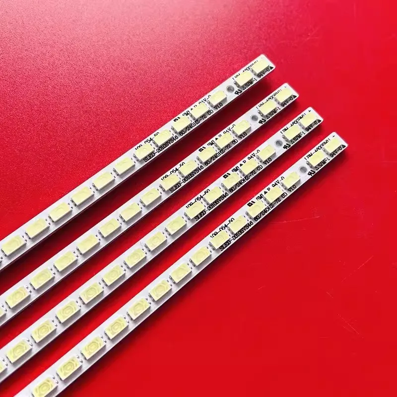 4PCS LED Strip 64LEDs 2010SVS46 120HZ-64 LBM4600BM11 LJ64-02381A LJ64-02380A UA46C5000QR  UA46C6200U UA46C6900VF UA46C7000WF