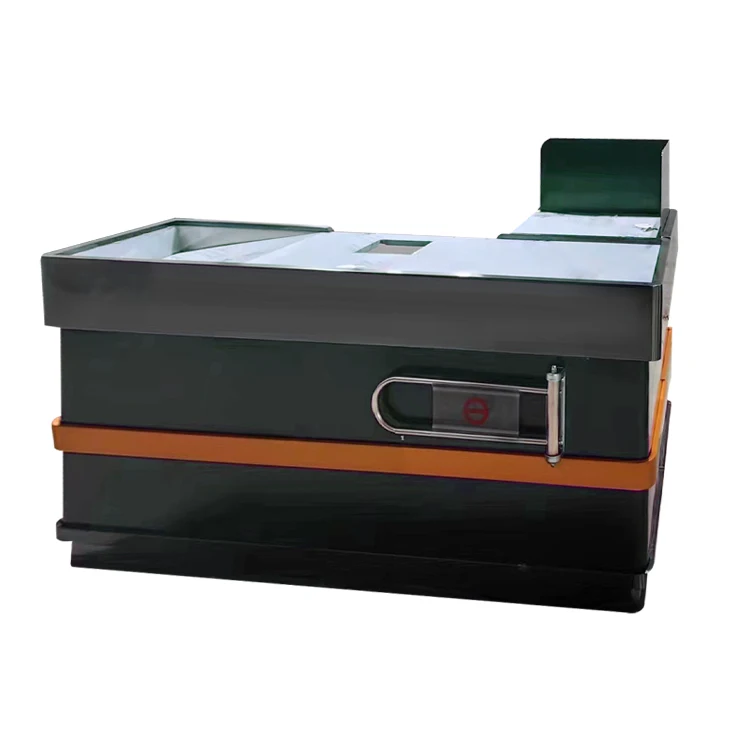 

Supermarket Checkout Counters Retail for Sale Modern Grocery Shop Equipment Steel Cashier Counters