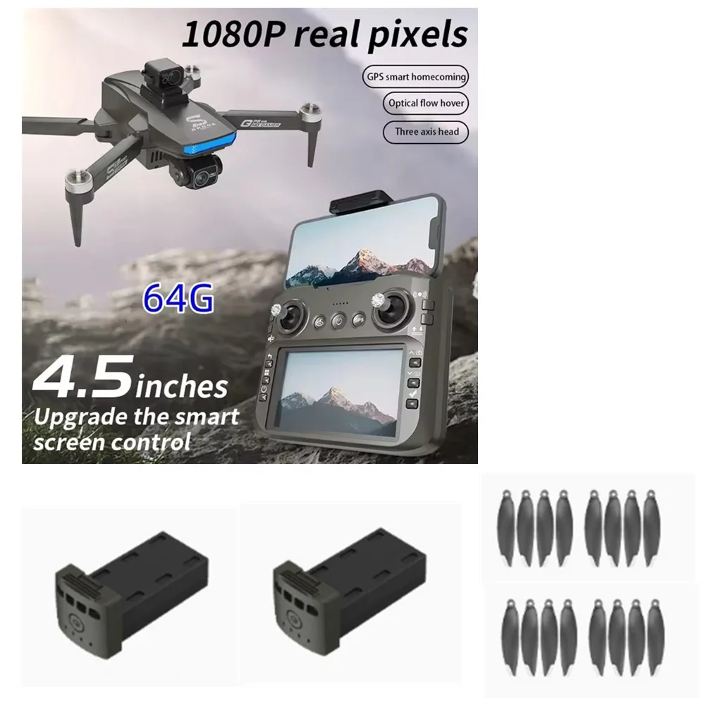 S19 PRO Drone Battery 7.4v 3000mAh / Propeller Blade / Use For S19 PRO Drone Parts S19 PRO Battery