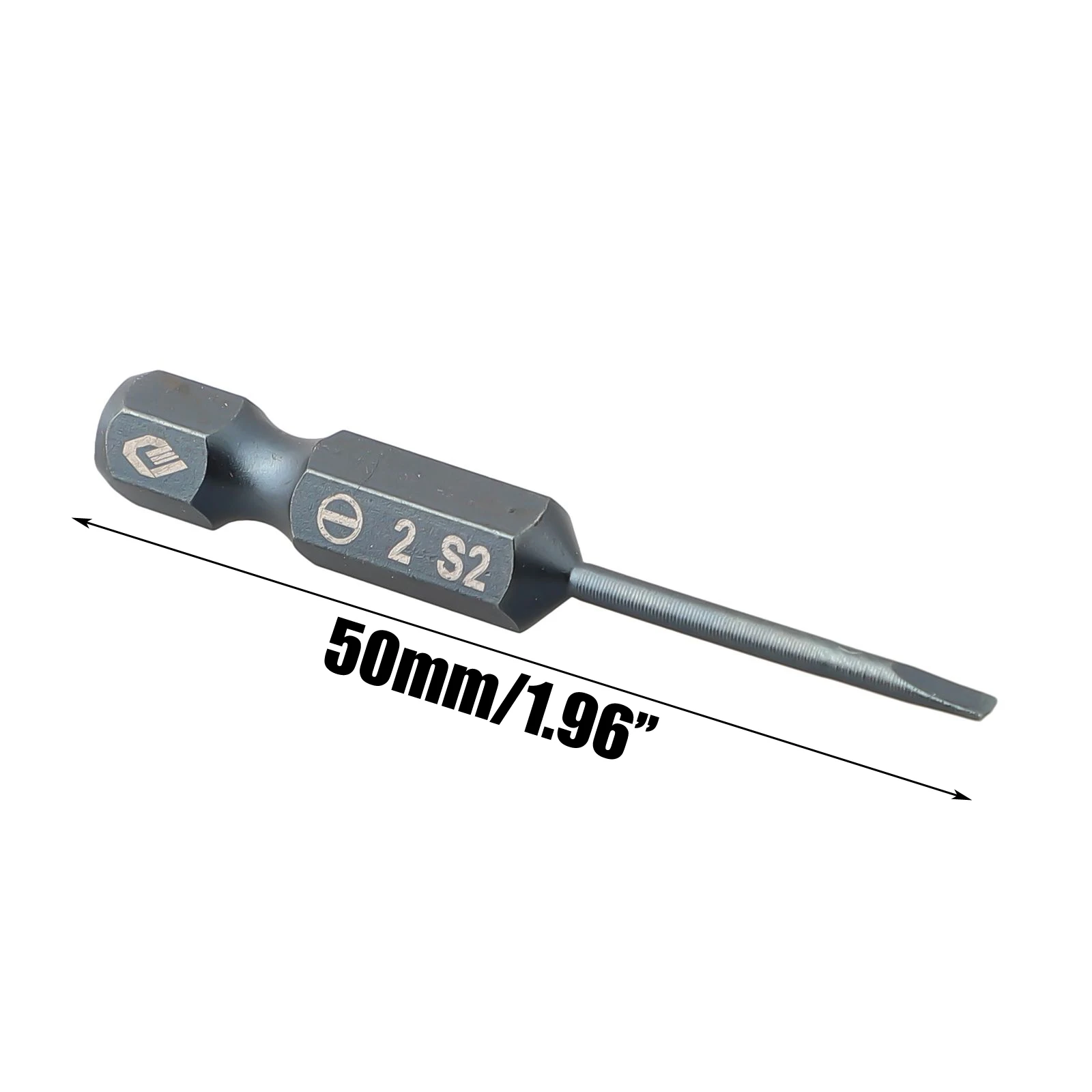 50mm Flat Head Magnetic Slotted Screwdriver Bit SL2.0 SL2.5 SL3.0 SL4.0 SL5.0 SL6.0 For Electric Screwdrivers Electric Drills