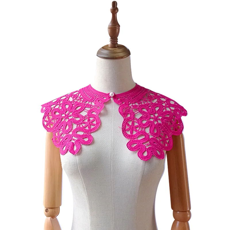 

10 шт., кружевной воротник с вырезом, цветок, вязание, Venise, кружевная аппликация, отделка, ажурная кружевная ткань, принадлежности для шитья, скрапбукинг