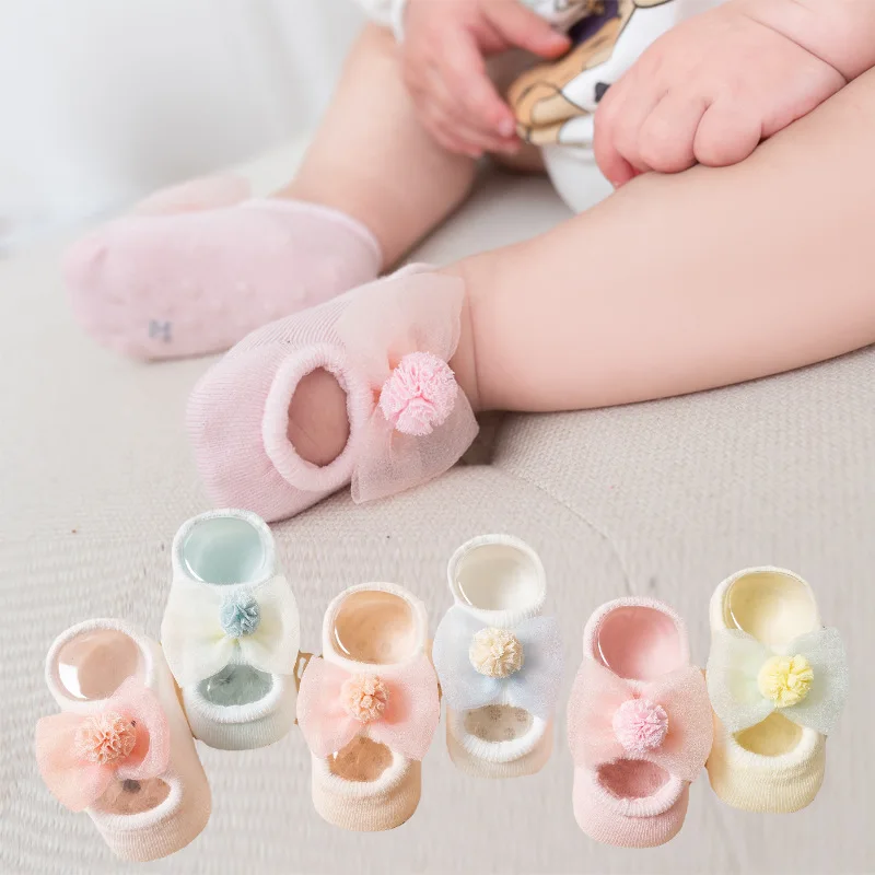 

6 Pair / Lot Baby Socks Cute Cartoon Socks Newborn Infants Boat Socks Antislip Socks Accessories Decorative Socks