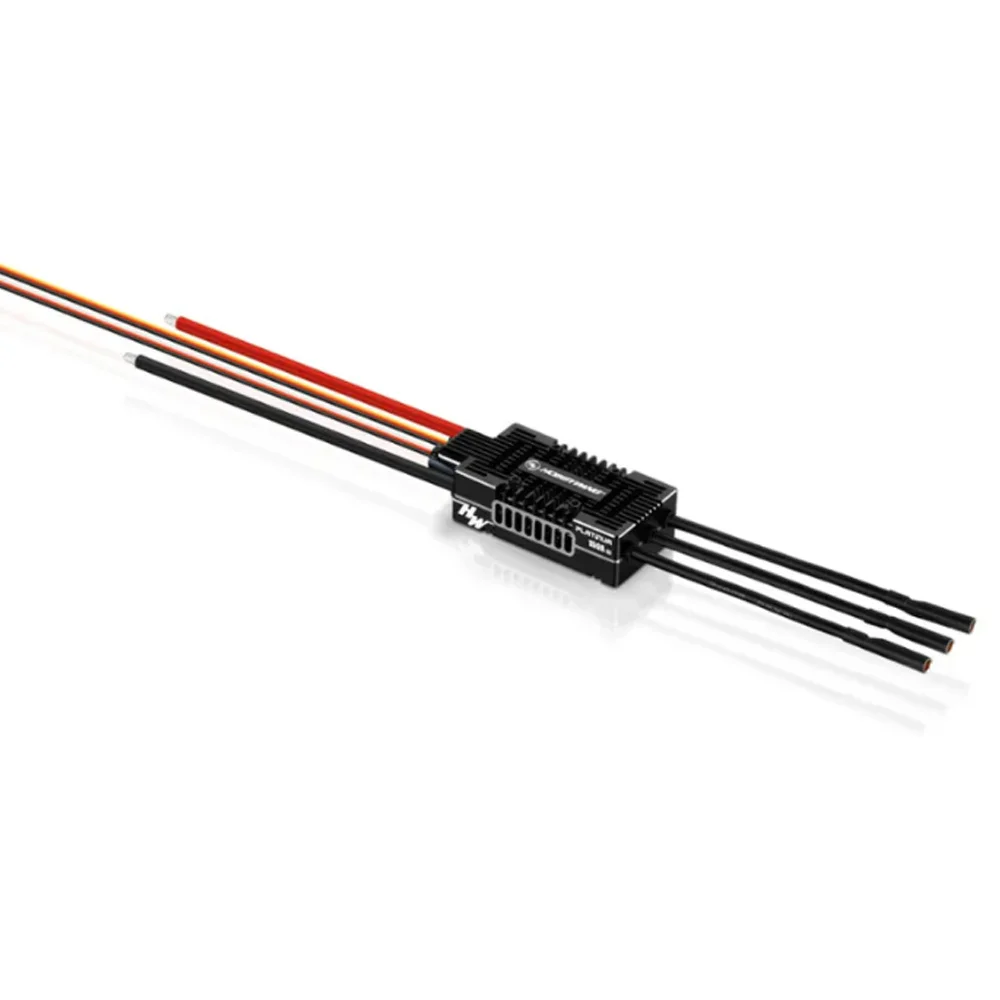 Hobbywing Platinum HV 150A V5 3-8S Switchable 5-8V/10A BEC Brushless ESC Speed Controller For RC Fix-wing 3D Flying Quadcopter