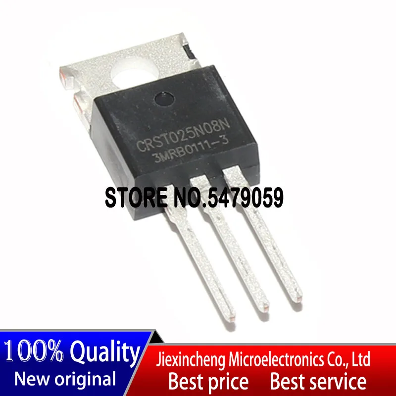 10PCS 100% New original CRST025N08N CRST025N08 TO220 MOSFET (85V 180A) 