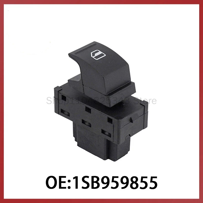 1SB959855 for Volkswagen Skoda Automobile Glass Regulator Switch Power Window Control Single Switch