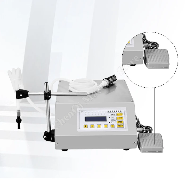 Maszyna do napełniania płynami 220V z cyfrową pompą sterującą, do napełniania butelek z wodą i napojami, 10ML-3000ML, elektryczna maszyna napełniająca.