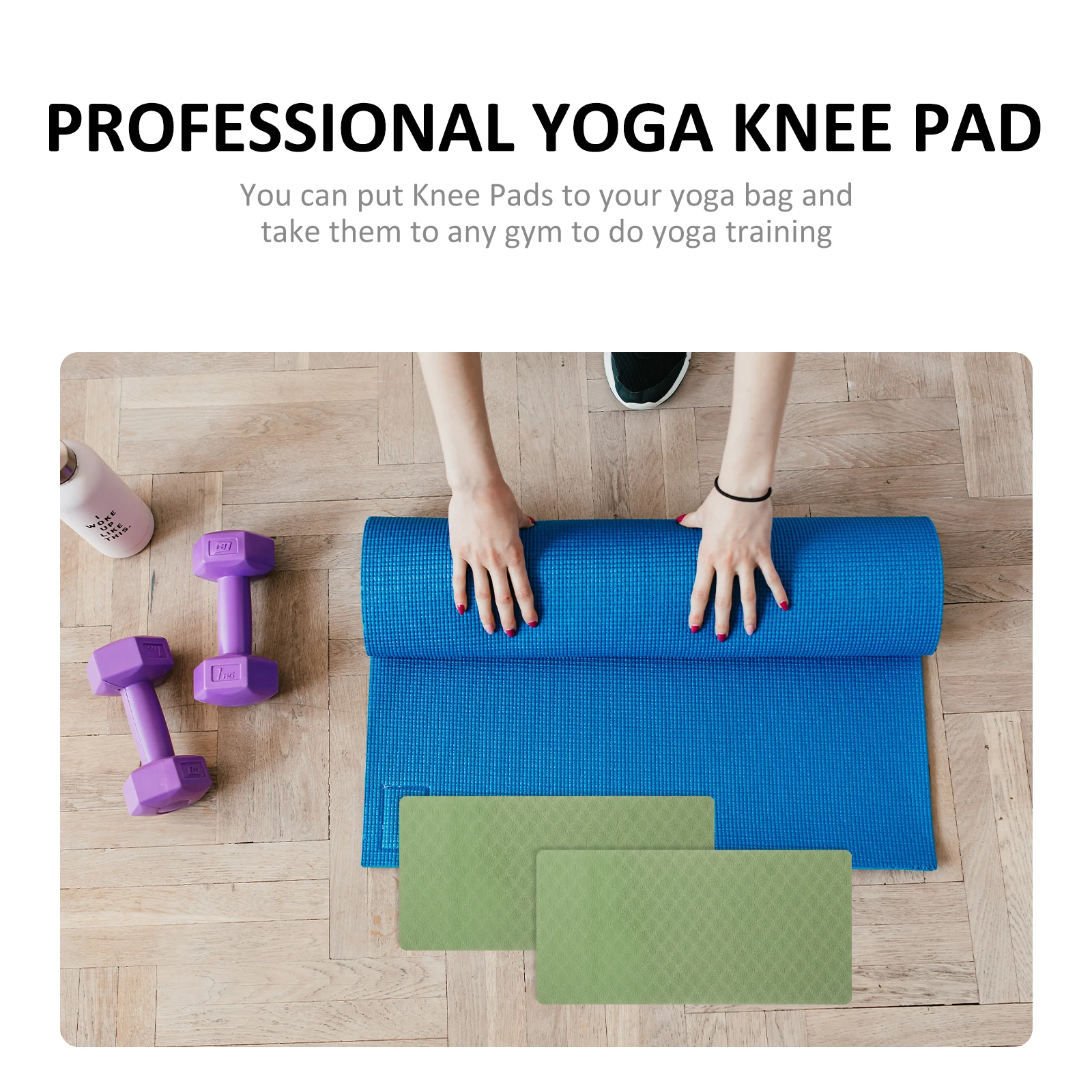 

Exercise Accessory Yoga Knee Pad Food Thick Mat for Workout Major Pads Tpe Cushion