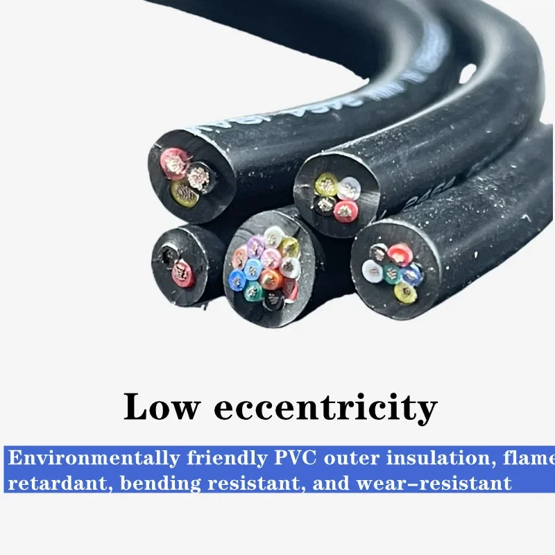 UL2464 PVC multi-core signal control cable 2-12core 28AWG-14AWG tinned copper power sheath wire