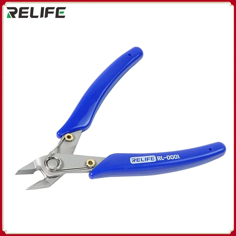 RELIFE RL-0001 5-Inch Cutting Pliers Multipurpose Diagonal Cutting Pliers For Phone Screen Middle Frame PCB Board Cut Tools