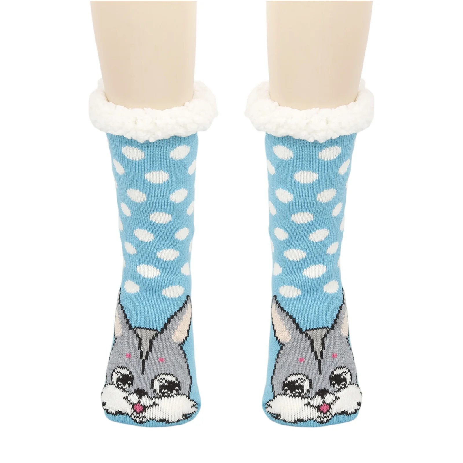 

Women'S Cartoon Socks Floor Socks Adult Plush Snow Socks Sleep Socks Carpet Socks Slippers Socks