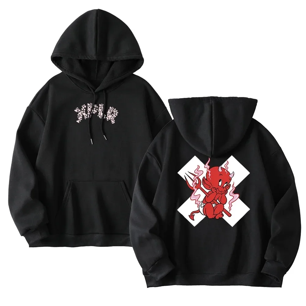 XPLR Sam and Colby Punk Pin Merch Hoodies Unisex Hooded Sweatshirt Casual Clothing