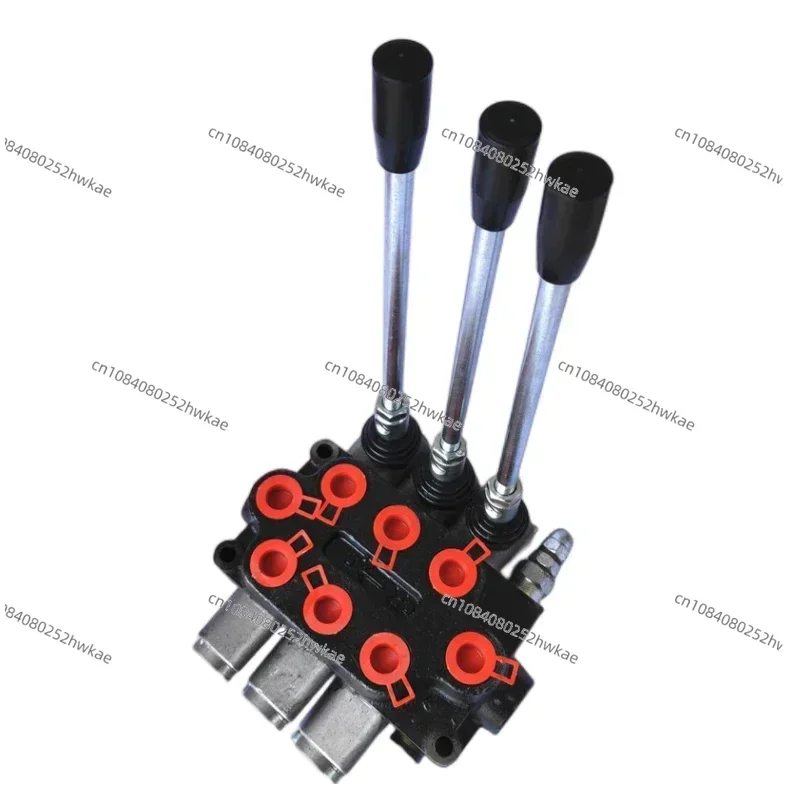 220V nueva válvula hidráulica multidireccional válvula de inversión cilindro mecánico distribuidor de Motor L102 válvula de Control de distribuidor multidireccional