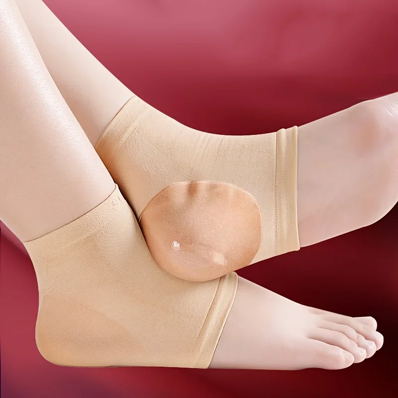 1 stücke Ferse Socken Fuß Abdeckung Anti-riss Ferse Socken Ferse Schutzhülle Feuchtigkeitsspendende Hülse Gebrochen Silikon Socken für frauen