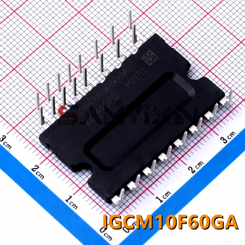 IGCM10F60GA (1piece) PowerDIP-24 Intelligent Power Module 3Φ-bridge 600V / 10A  Original In Stock