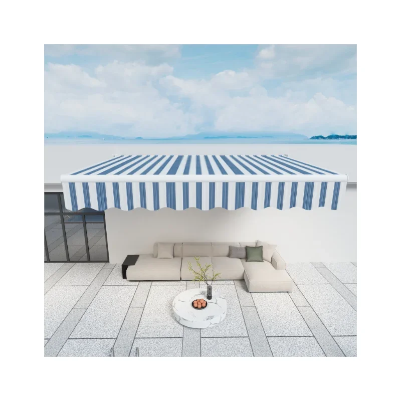 

Electric And Manual Arm Awning Frame + Polycarbonate Panel Awning For Patio Cheap Foldable Aluminum Retractable Outdoor Manual