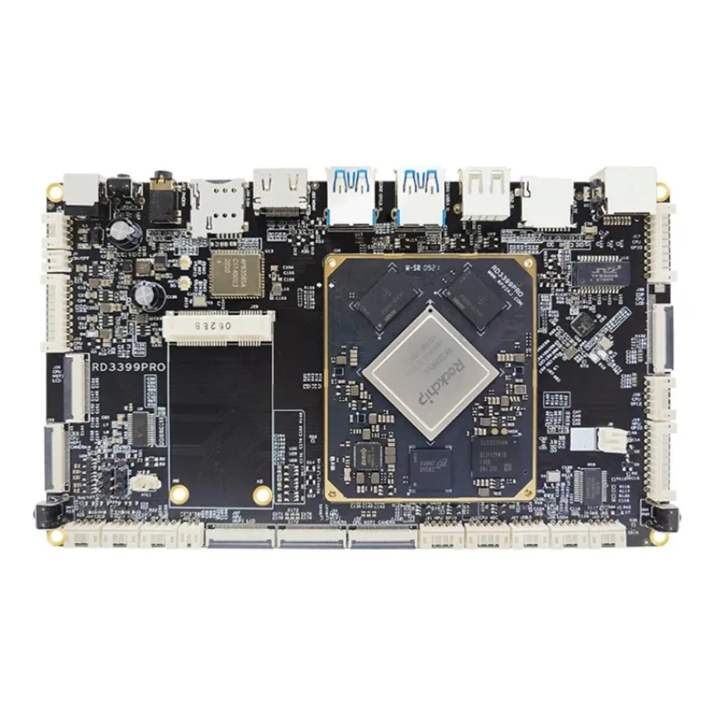 AvaCoreRongpin RK3399pro ARM Board Rockchip Six Core Android QT Open Source Board Evaluation Board RD3399pro