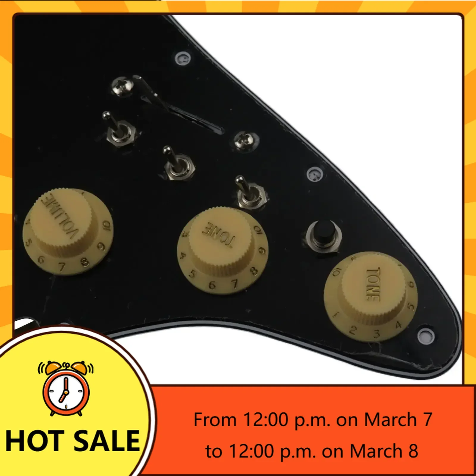 Q-X-Music Store-Pickguard cargado precableado pastillas de guitarra pastillas Humbucker Alnico 5 HSS arnés de cableado Push-Pull conjunto de corte único