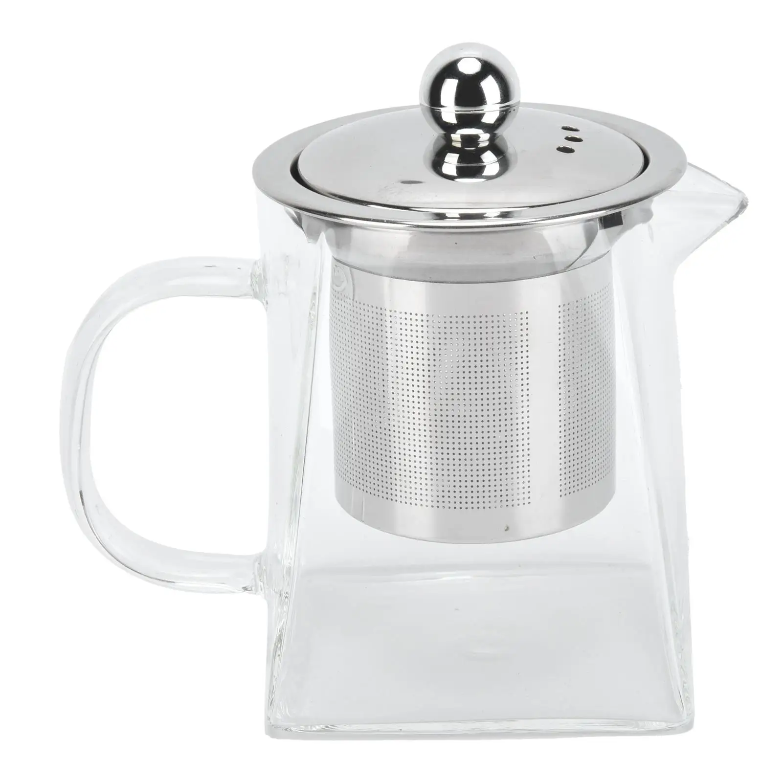 

Elegant Borosilicate Glass Teapot with Filter - Stylish Transparent Kettle for home , for office & Dining Room