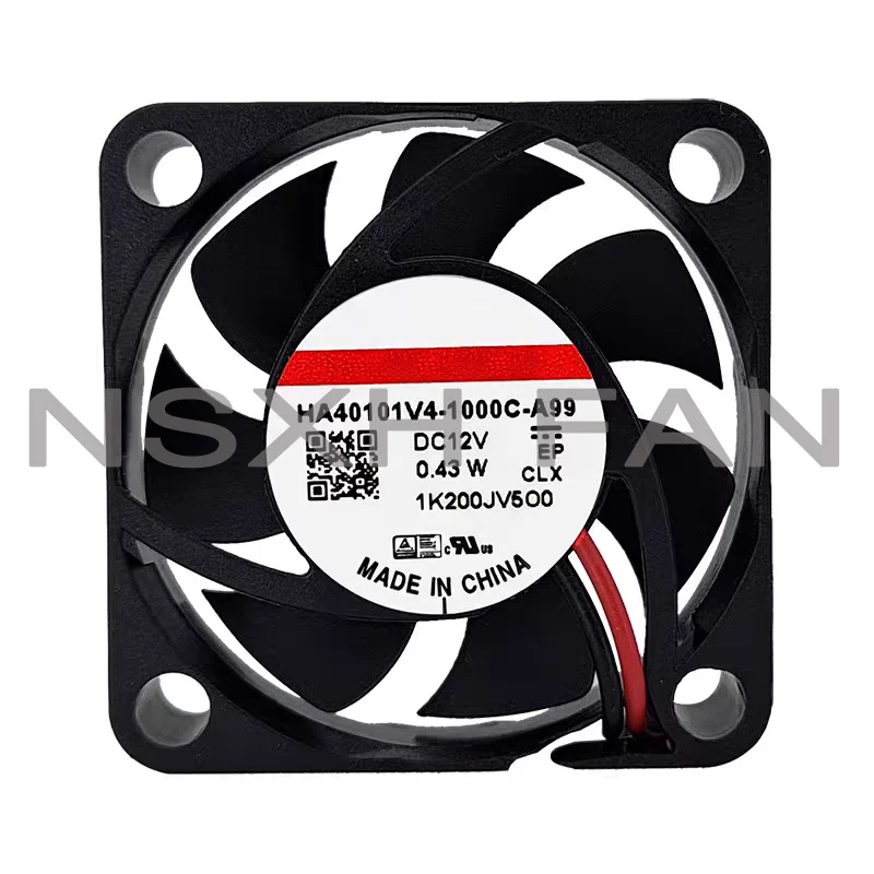 

New 4cm Fan HA40101V4-1000C-A99 Cooling Fan 4010 12V Ultra-Quiet 40X40X10MM