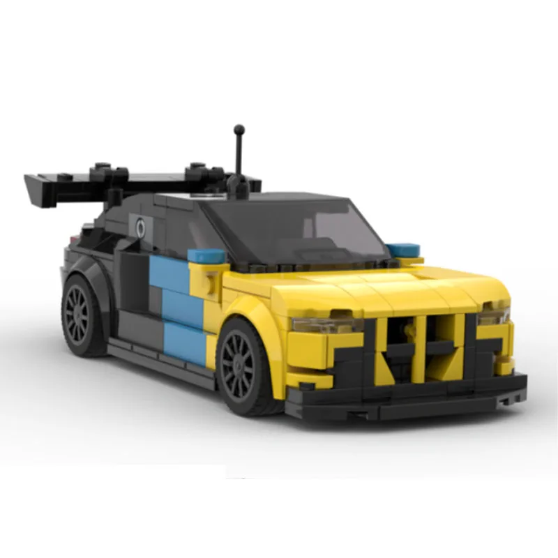 

Новая модель гоночного суперкара MOC-238568 из строительных блоков, 367 деталей, MOC, креативный конструктор для мальчиков, подарок на день рождения или Рождество