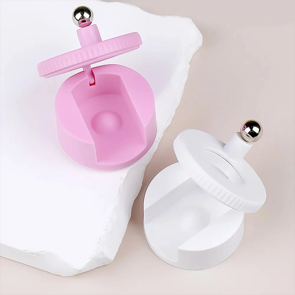 1pcs Automatic Rotating Cat Eye Magnet Glass Bead Effect Glossy Nail Art Magnetic For Gel Nail Polish Wide Light French Cat Eye^
