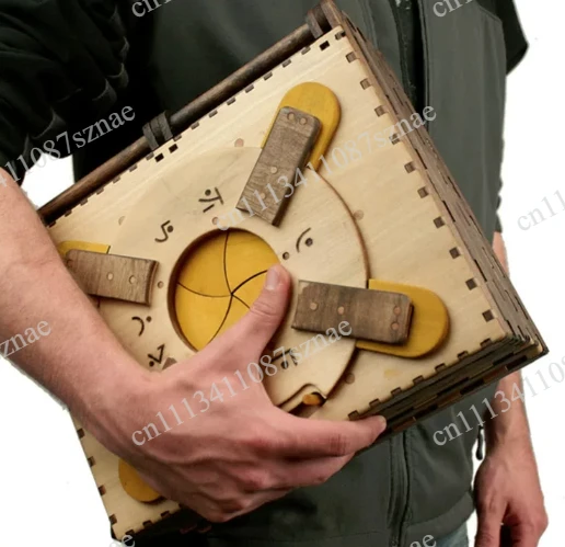 Code book puzzle level 10 high difficulty hell level three-dimensional puzzle assembly toy mechanism decryption box