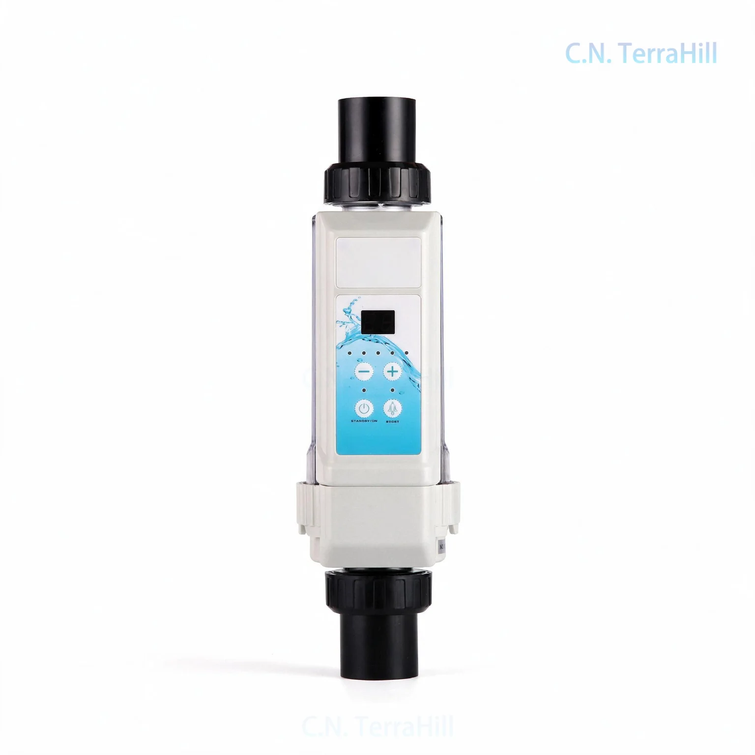 Swimming Pool Salt Chlorine Generator Cell, Salt Water Chlorinator for Inground/Above Ground Pools, 110V-240V Electrolytic Salt