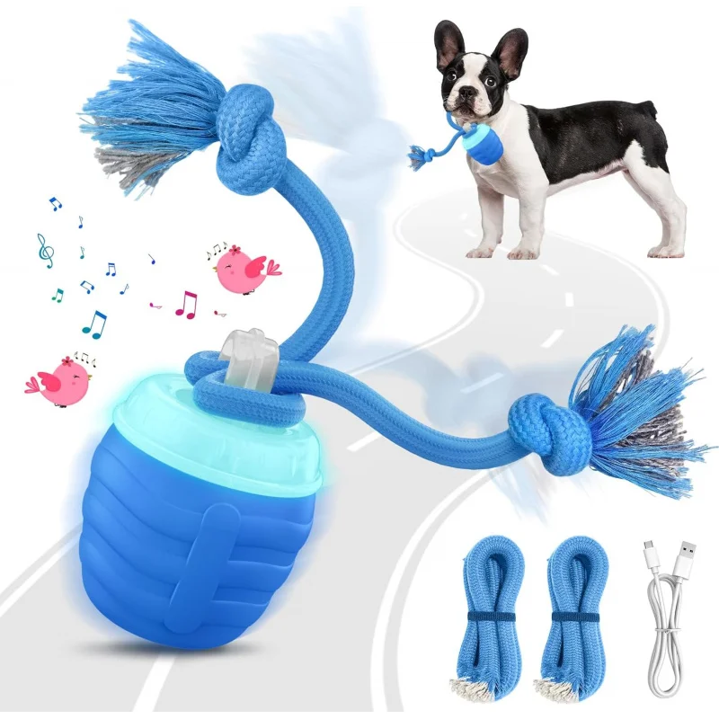 

2026 Upgraded Automatic Moving Interactive Dog Toy for Medium Large Dogs Dynamic Ball to Relieve Boredom and Anxiety