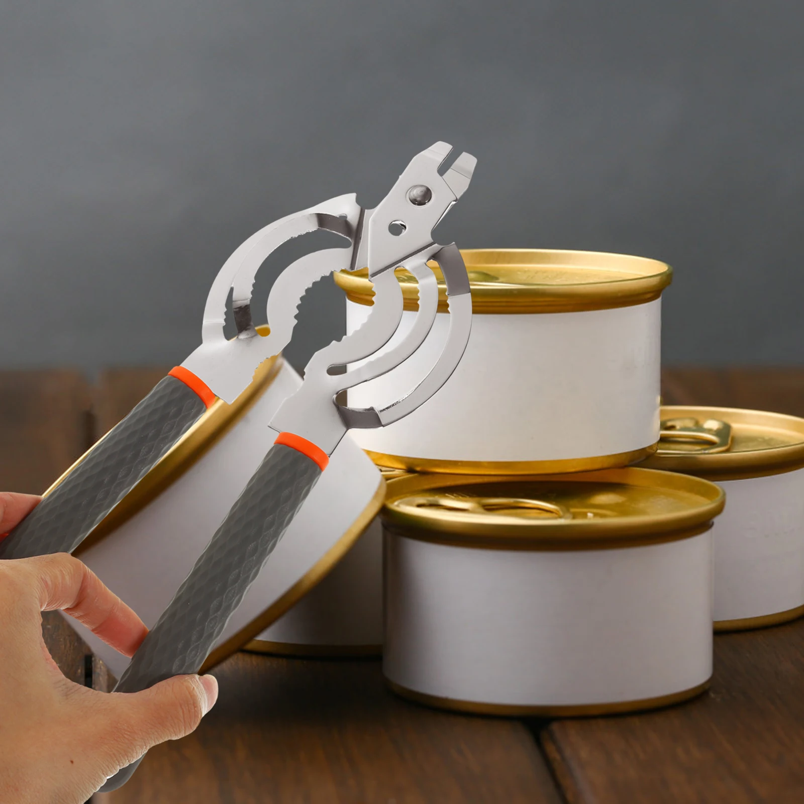 

Multi function Stainless Steel Beer Bottle Portable Can Opener for Home Bar Party Daily Use Compact Lid Opener Suitable