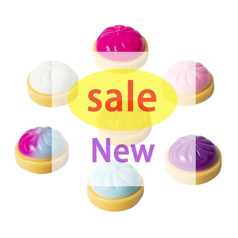 ^1/4Pcs Simulation Flash Dumpling Pressure Ball Slow Rebound Soft Pinch Decompression Baozi Stress Relief Toy
