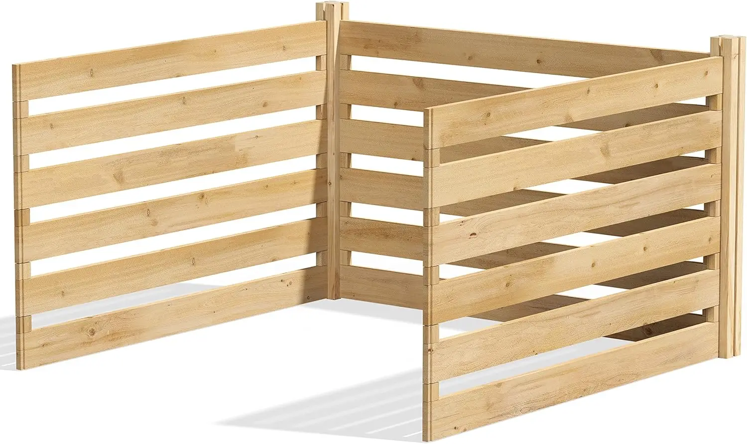 

Дополнительный комплект для композитора из кедрового дерева, 48 дюймов Д x 48 дюймов Ш x 31 дюйм В, 309,17 галлонов, сделано в США с североамериканским кедом