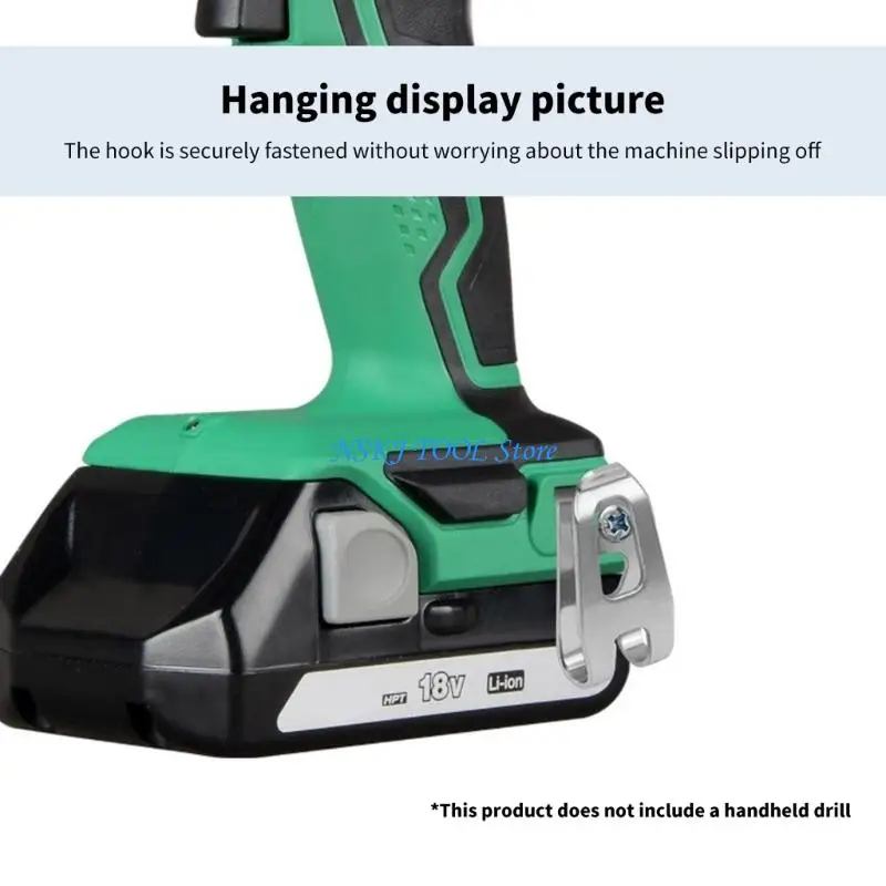 L8RC Ergonomic Electric Drill Belt Clip Hook For 18V 20V N268241 N169778 DCD980 Hammer Accessories