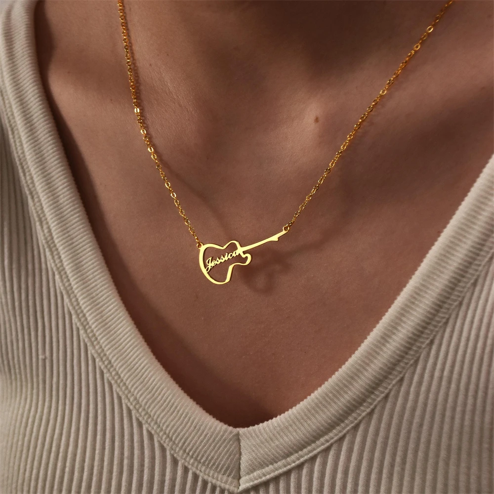 Collar con nombre de símbolo d - Musical Instrument With Name reseña y precio