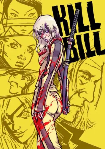KILL BILL CLASSIC CULT  Metal Plaque/Sign Pub, Bar, Man Cave Novelty Gift