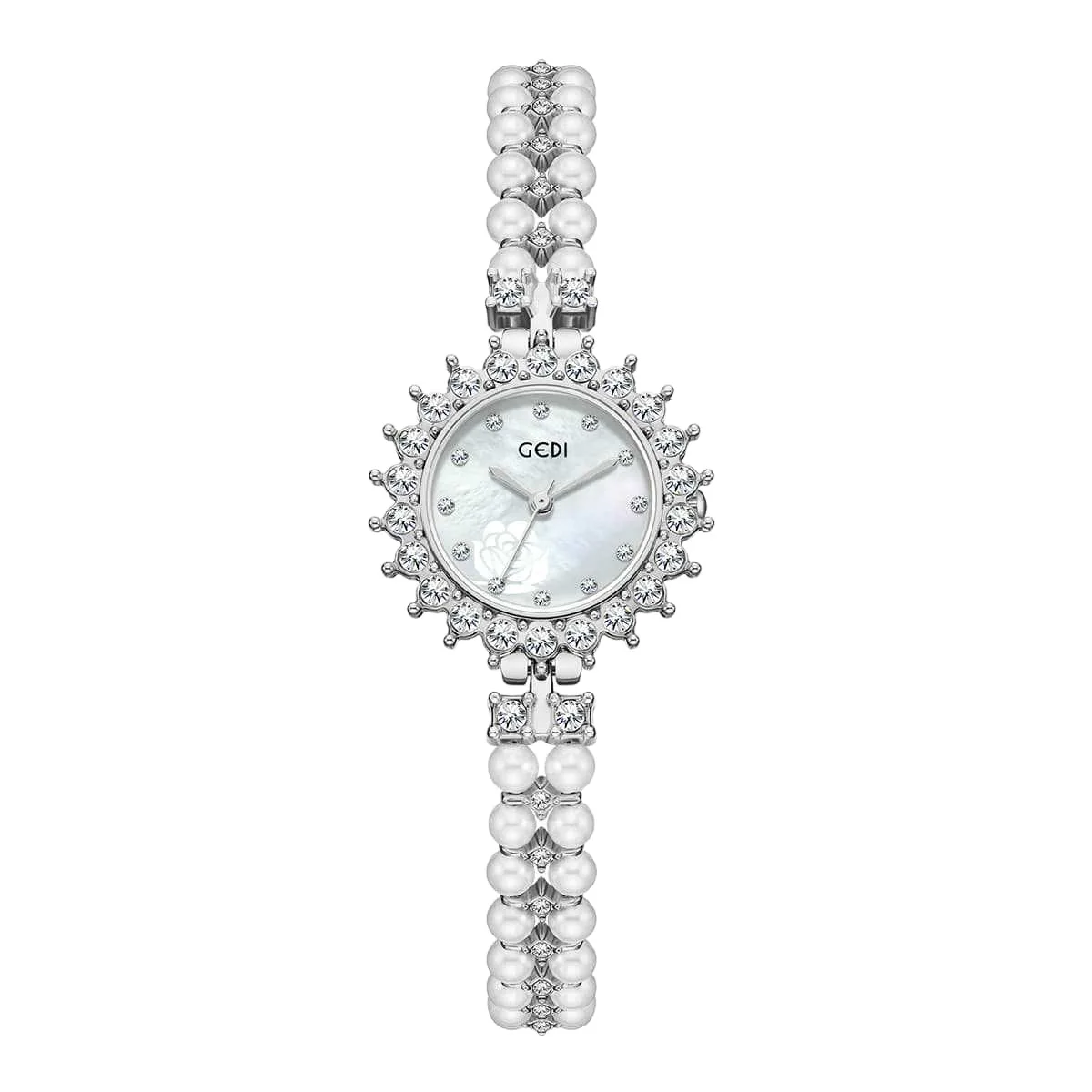 

Часы-браслет с перламутром, модные женские часы, роскошные легкие часы с маленьким циферблатом и принтом