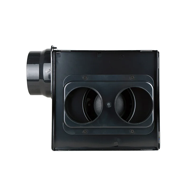 Split Duct Fan Dual Outlet Low Noise Inverter Ventilation Fan for Hotel Bathroom Toilet Engineering Exhaust