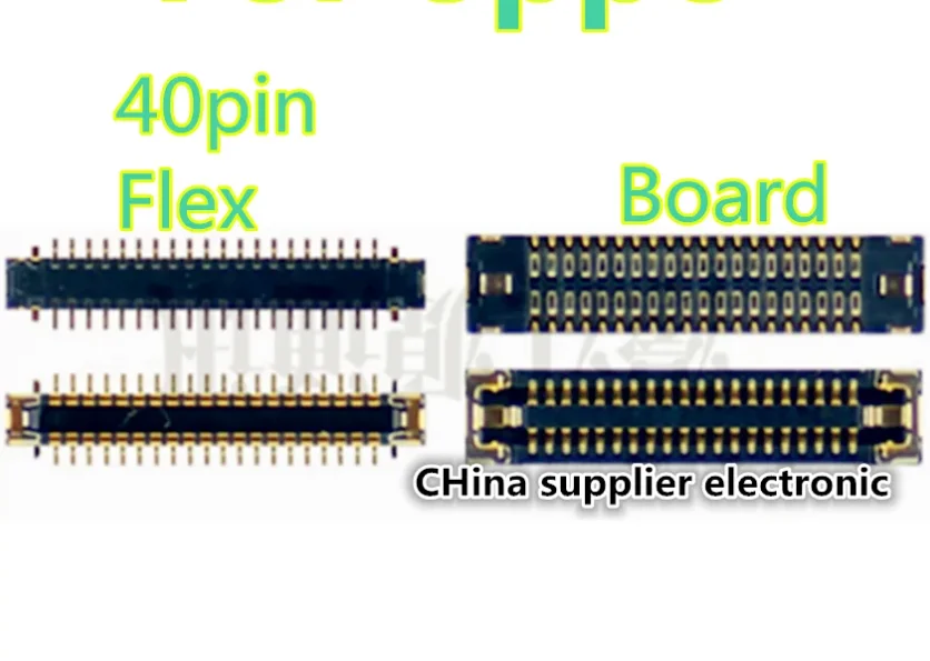For OPPO reno4pro reno5pro motherboard rear socket inline cable Board Flex 40pins