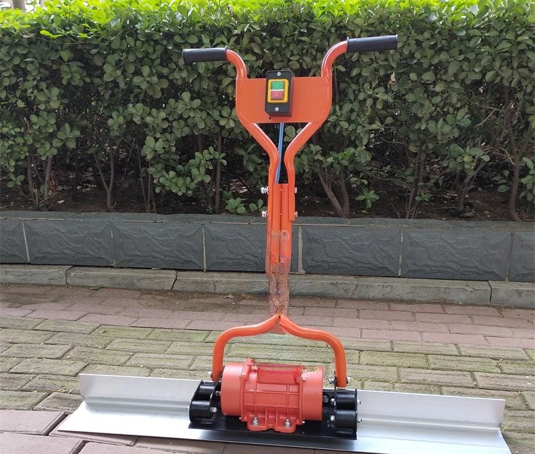 Electric concrete vibrating ruler leveling machine Electric concrete leveling ruler 1-4 meters thickened
