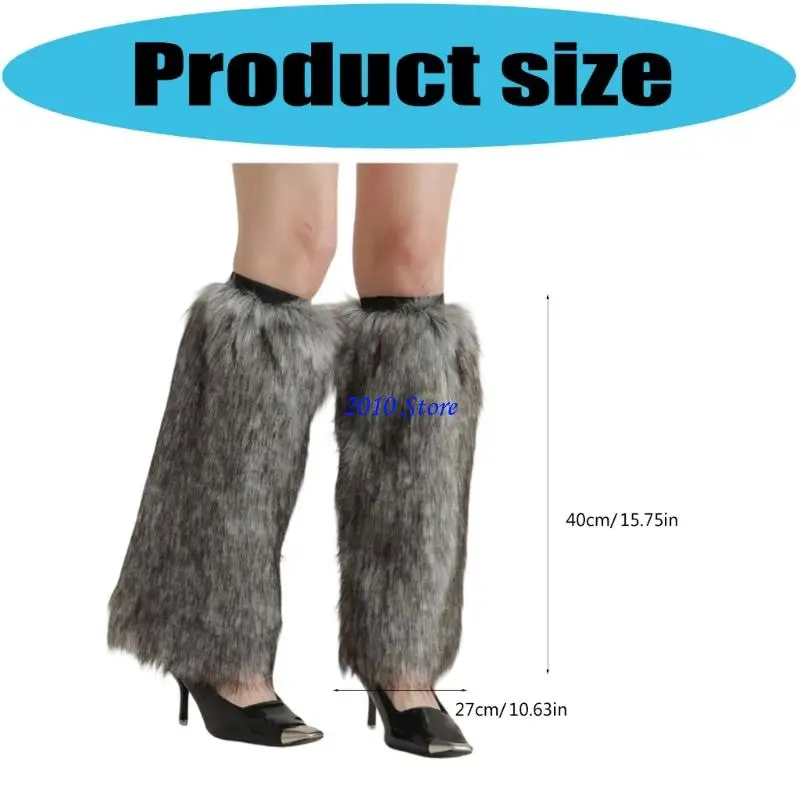 F3MF реалистичные волчьи меха, гетры для косплея, костюм с длинными рукавами, пушистые плюшевые чулки для приключений на одежда