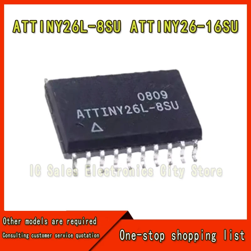 (1piece)100% New ATTINY26L-8SU ATTINY26-16SU ATTINY26L 8SU ATTINY26 16SU sop-20 Chipset