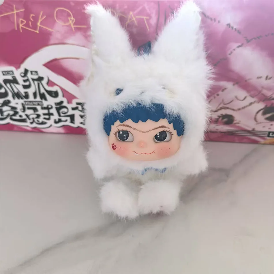 Blind Box Doll Gift Toy WakukuV2 Fox Trendy Fun Party Series Cute Action Mystery Box Figure foCute Doll Bag Mystery Box Pendant