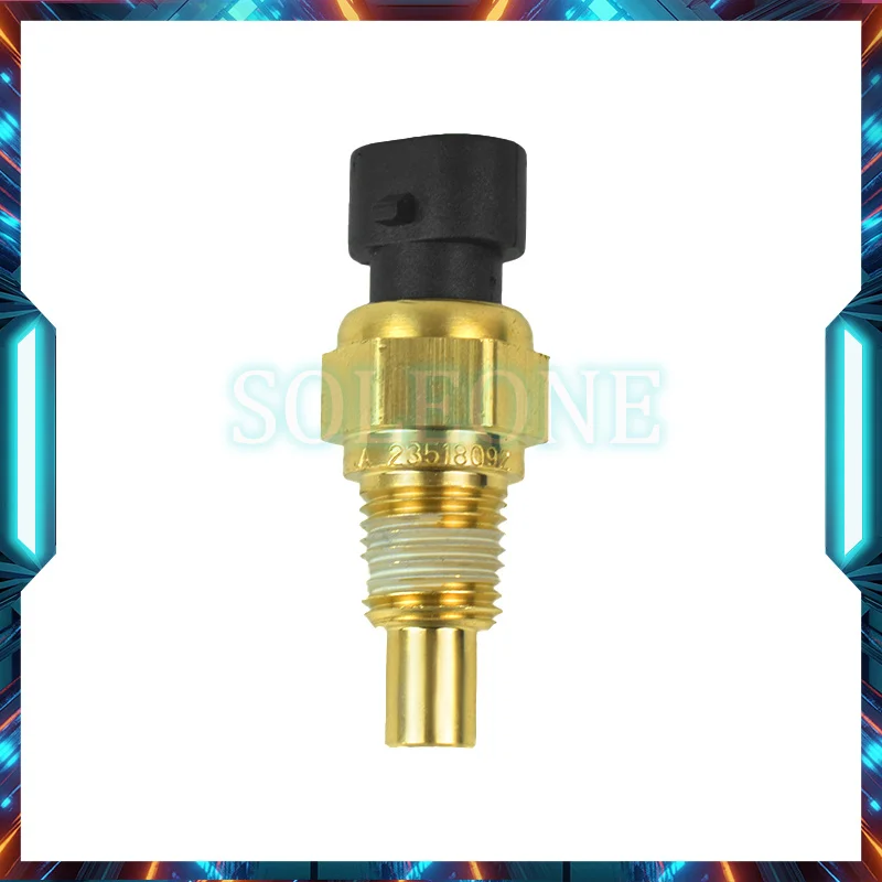 23518092 Coolant Oil Temperature Sender Sensor Compatible With Detroit Diesel Series 60 Heavy Truck Engine Replace OE 25036693