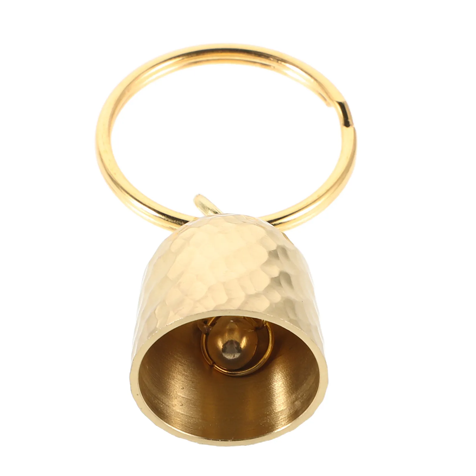

Outdoor Brass Bell Keychain Vintage Cycling Camping Pendant Loud Clear Sound Portable Backpack Handbag Decoration