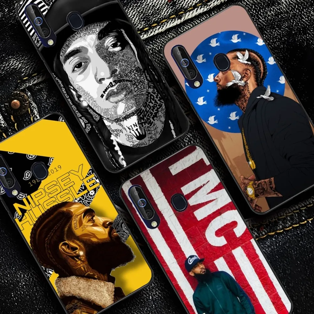 N-Nipseys Rapper H-Hussles Phone Case For Samsung A 10 11 12 13 20 21 22 30 31 32 40 51 52 53 70 71 72 73 91 13 Shell