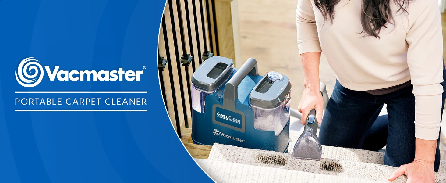 Vacmaster  Easyclean Carpet Spot Cleaner 500W  Portable Wet Carpet Spot Vacuum Cleaner Sofa Cleaner SCB0501N 1.5L WATER TANK